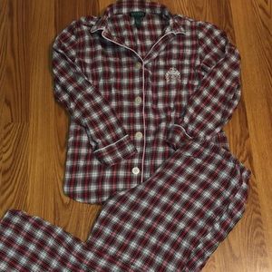 Ralph Lauren Flannel pj set